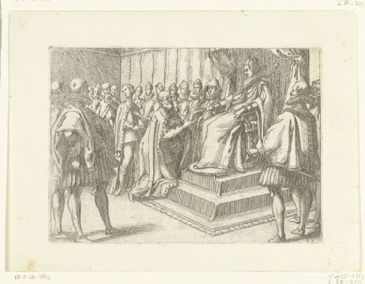 Margaret of Austria receives thanks from the Polish King