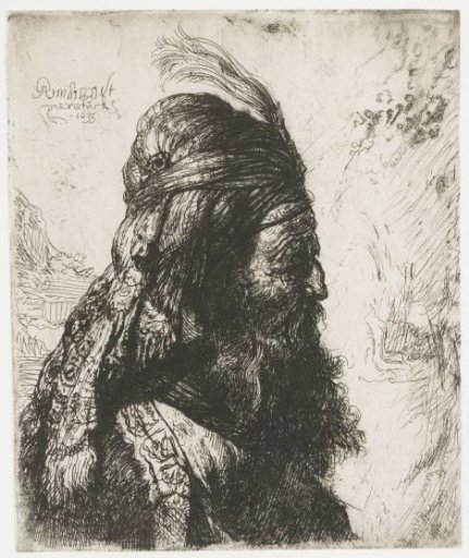 The third Oriental head