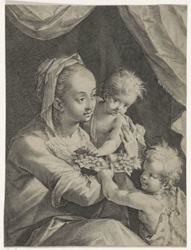 Mary with the Christ Child and John the Baptist