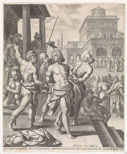 The Scourging of the Apostles