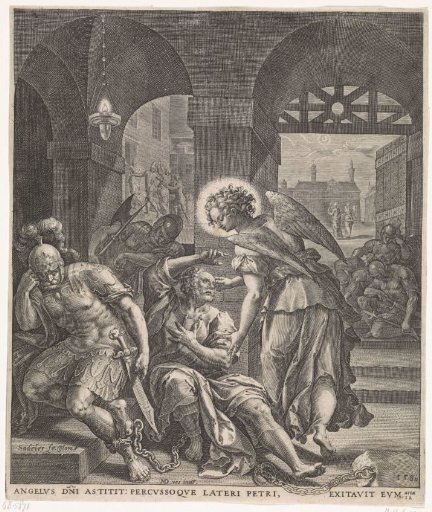Peter Freed from Prison by an Angel