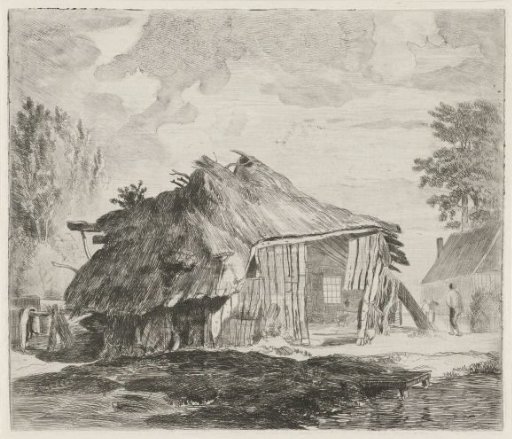 Barn in a landscape