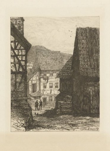 View of a street in Bad Wildbad