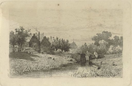 View of a lock