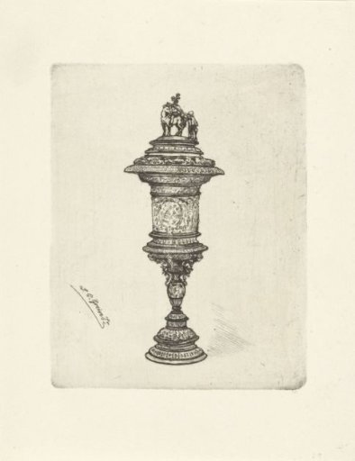 Silver cup of the Haarlem Guild of Saint Martin