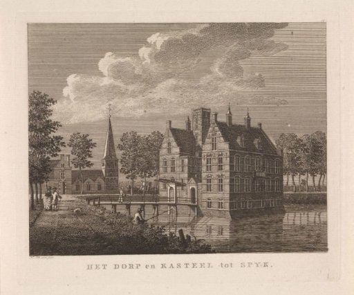 View of the Castle at Spijk (Lingewaal)