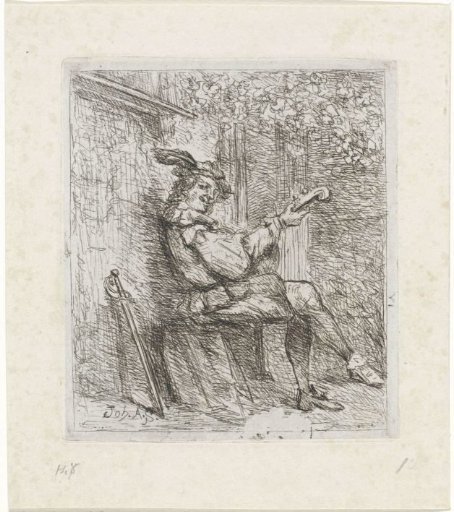 Man with a Lute