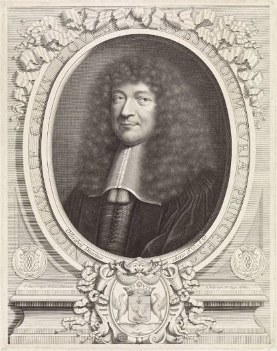 Portrait of the French statesman Nicolas le Camus