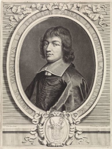 Portrait of Charles-Maurice le Tellier, Abbot of Lagny