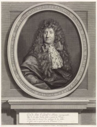 Portrait of Adam Frans van der Meulen