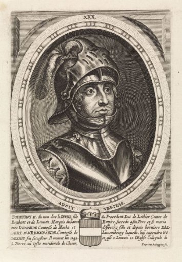 Portrait of Godfrey II of Leuven