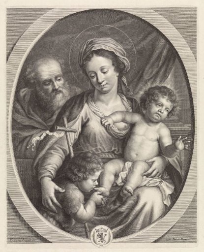 The Holy Family with John the Baptist