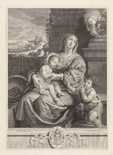 Mary with the Sleeping Child Jesus and John the Baptist