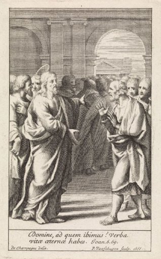 Christ and Peter