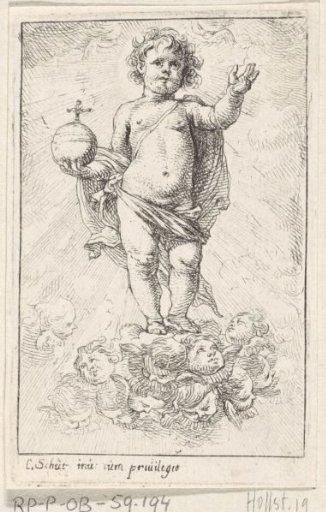 Christ Child as Salvator Mundi