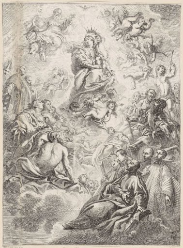 The Coronation of the Virgin by the Christ Child