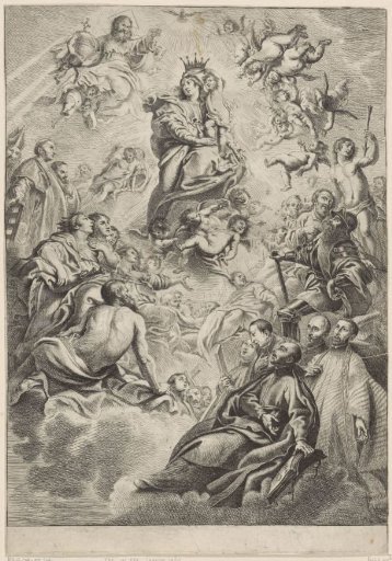 The Coronation of the Virgin by the Christ Child