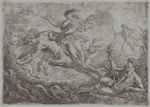 Nessus Struck by the Poison Arrow of Hercules