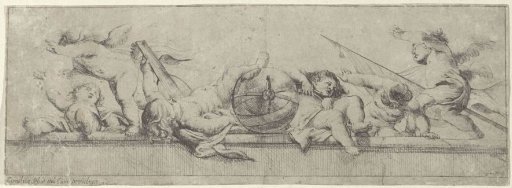 Frieze with six putti