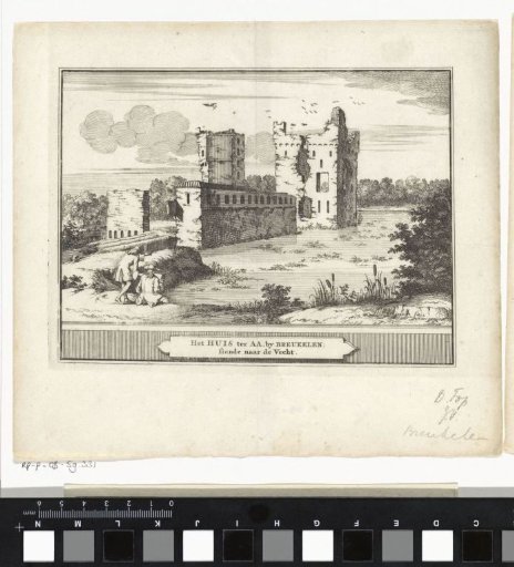 View of Castle ter Aa near Breukelen