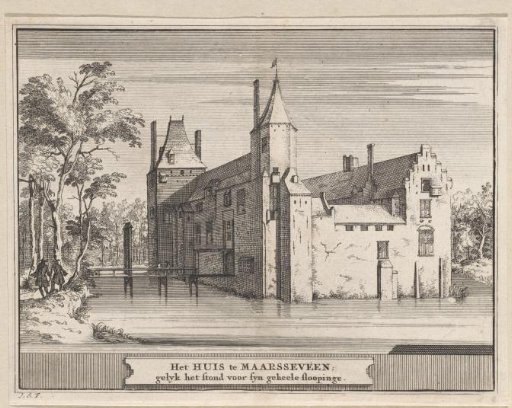 View of House ter Meer at Maarssen