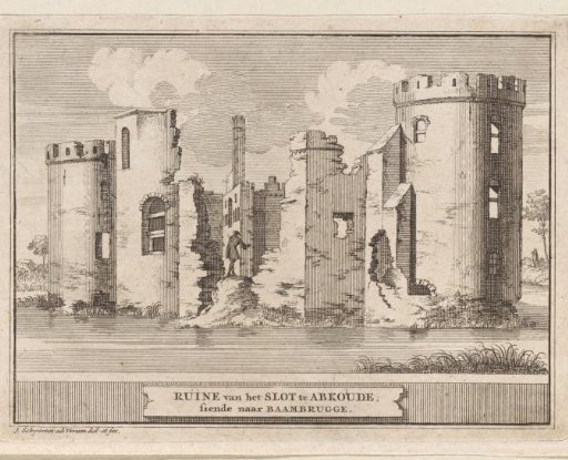 View of the Ruin of Abcoude Castle