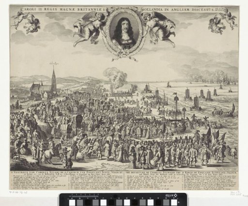 Departure of Charles II from Scheveningen to England, 1660