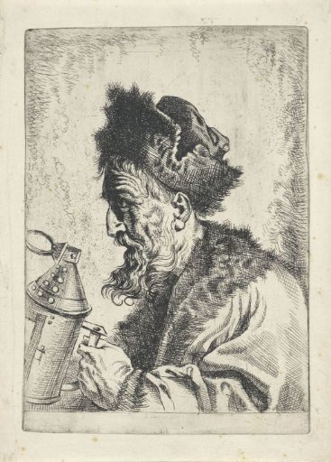 Diogenes with the lantern