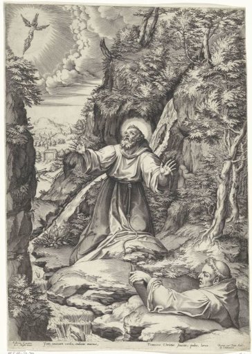 Francis of Assisi receiving the stigmata