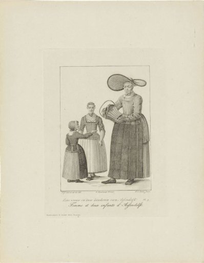 Woman and two children from Assendelft