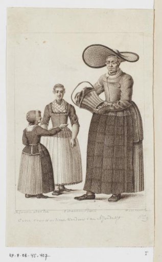 Woman and two children from Assendelft
