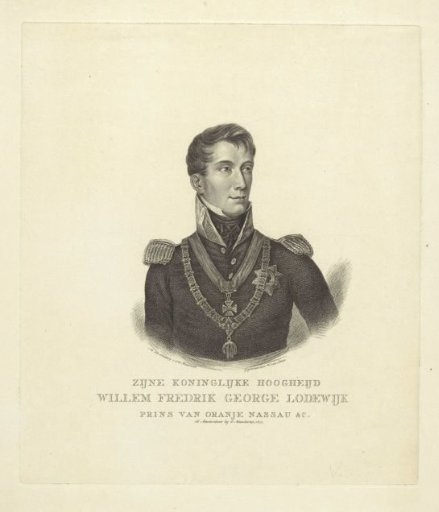 Portrait of Willem II (King of the Netherlands)