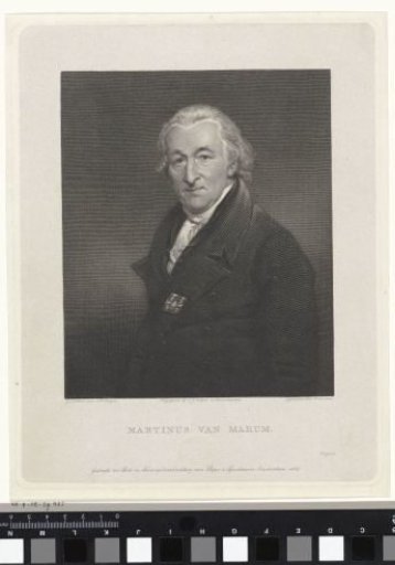 Portrait of Martinus van Marum