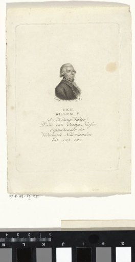 Portrait of Willem V (Prince of Orange-Nassau)