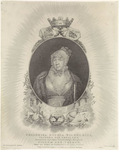 Portrait of Wilhelmina of Prussia (1751-1820)