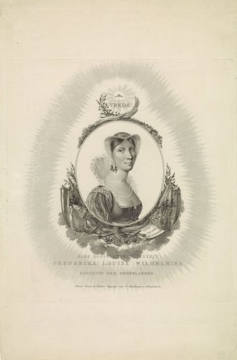 Portrait of Wilhelmina Frederica Louisa (Queen of the Netherlands)