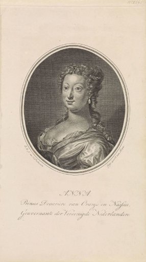 Portrait of Anna, Princess of Orange-Nassau