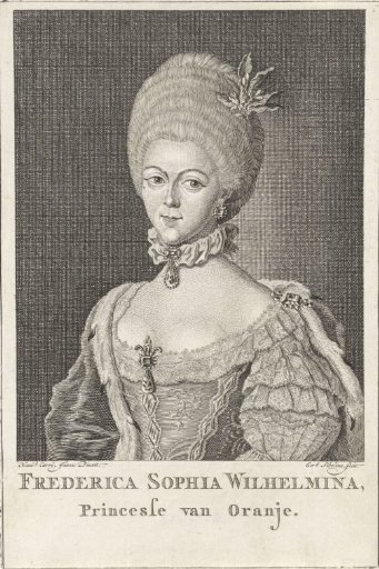 Portrait of Wilhelmina of Prussia (1751-1820)