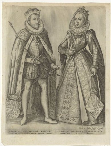Double Portrait of Albert, Archduke of Austria and Isabella of Spain
