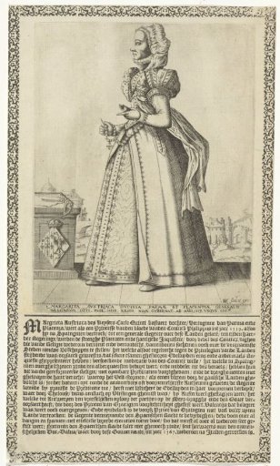 Portrait of Margaret of Parma, Regent of the Netherlands