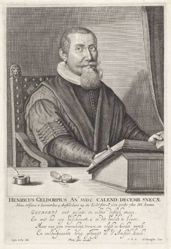 Portrait of Henricus Geldorp