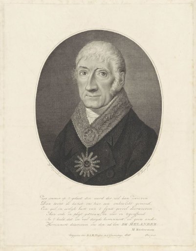 Portrait of August Hendrik de Melander