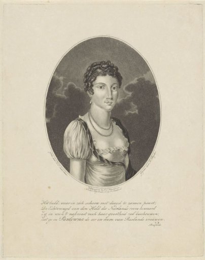 Portrait of Anna Paulowna Romanova, Queen of the Netherlands
