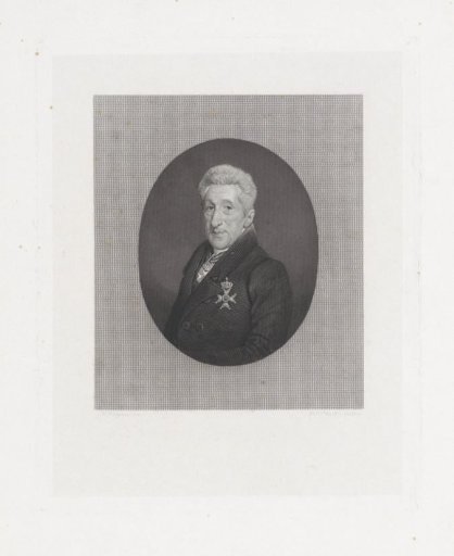 Portrait of the minister Wilhelm Broes