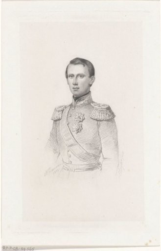 Portrait of Willem (Wiwill) of Orange, Crown Prince of the Netherlands