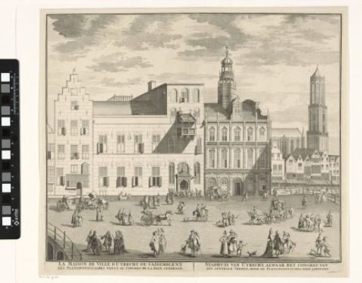 Town hall of Utrecht where the peace congress was held, 1712