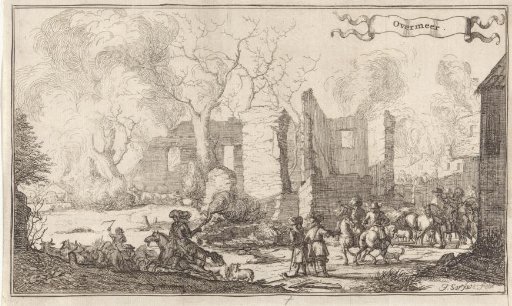 Overmeer, destroyed by the French in 1672