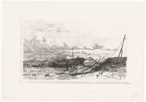 Breach in the Dike at Arnhem, 1855