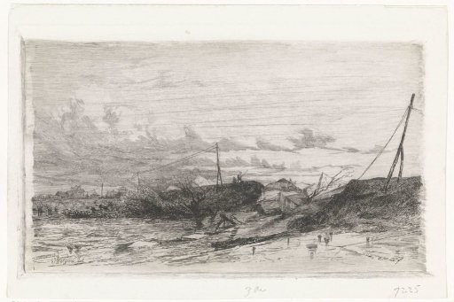 Breach in the Dike at Arnhem, 1855