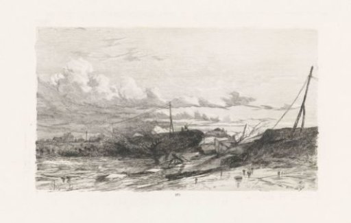 Breach in the Dike at Arnhem, 1855